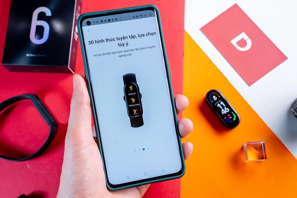 Vòng đeo tay thông minh Xiaomi Mi Band 6
