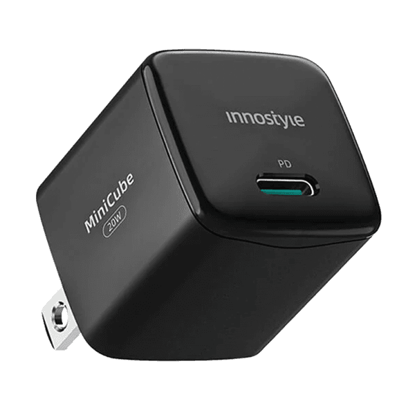 Củ sạc nhanh siêu nhỏ 20W Innostyle Ultra Minicube (IMC20PD) cũ màu đen