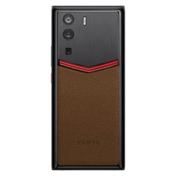 METAVERTU CURVE Enameled Calf Leather Brown Basic