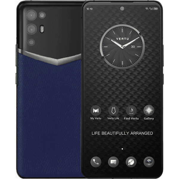 iVertu Lizard Leather Dazzling Blue