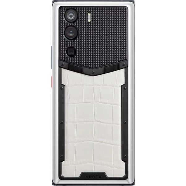 METAVERTU CURVE Basic Alligator Leather Creamy White