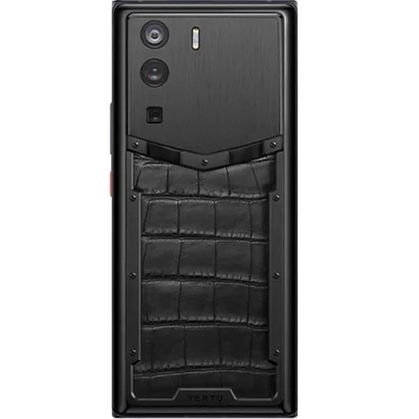 METAVERTU CURVE Iron Black Alligator Leather Basic