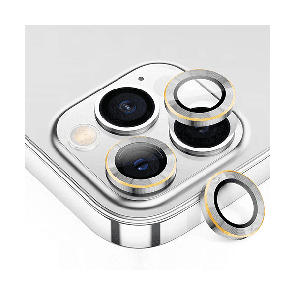 Kính cường lực camera iPhone 14 Pro/14 Pro Max Mipow DiamondShield Silver