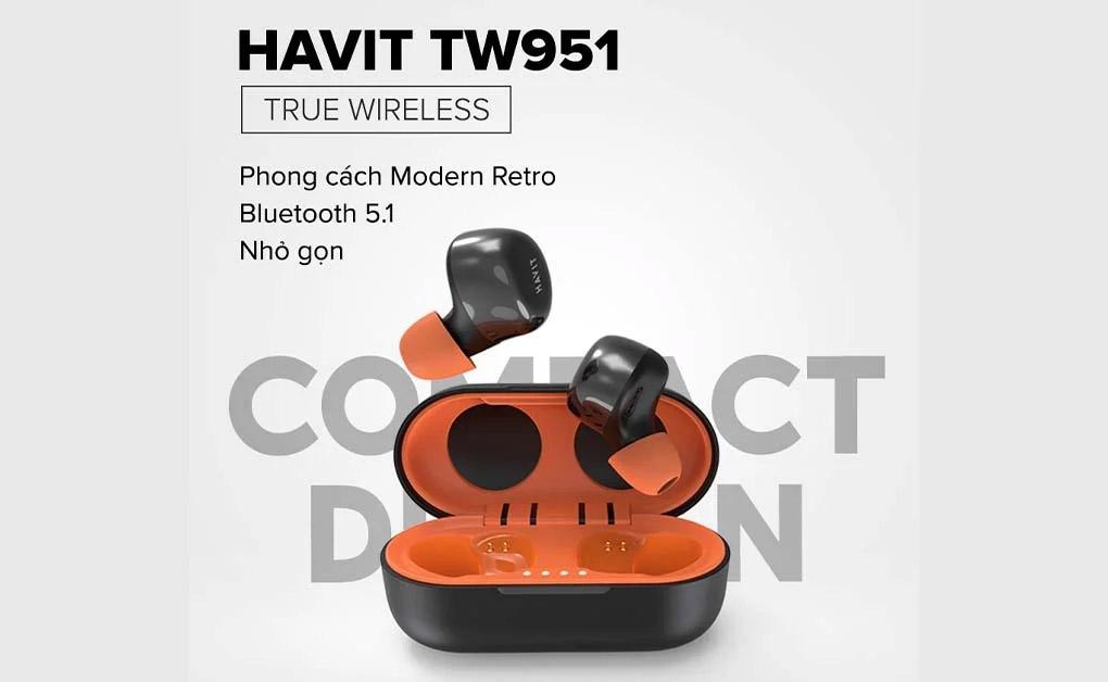Tai nghe không dây HAVIT TW951 (Likenew)