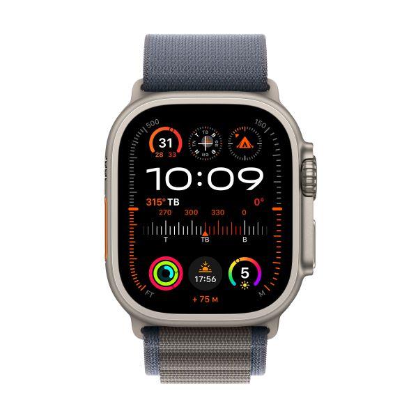 Apple Watch Ultra 2 49mm (LTE) Viền Titan - Dây Alpine Loop size M