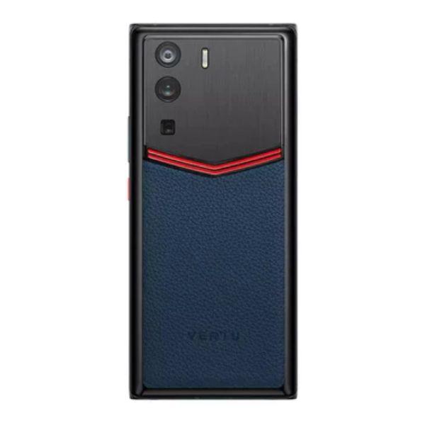 METAVERTU CURVE Enameled Calf Leather Blue Pro