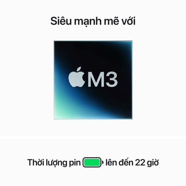 MacBook Pro M3 14 inch 16GB/512GB Chính Hãng