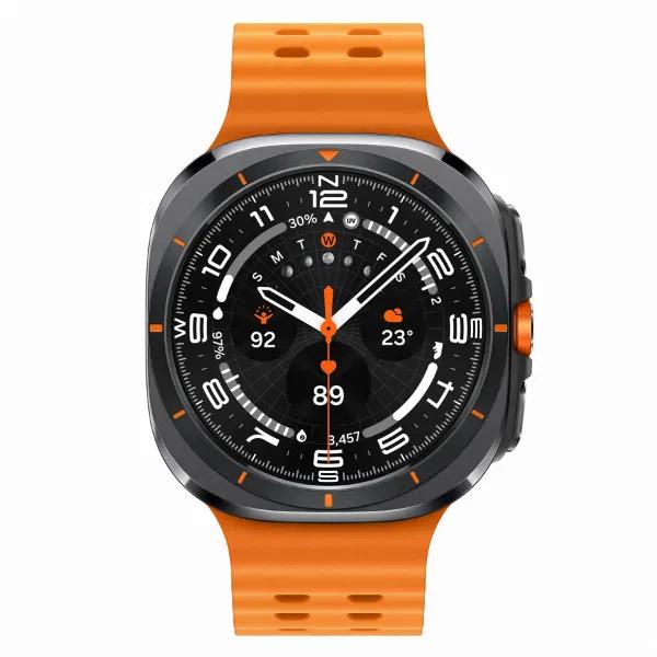 Đồng hồ thông minh Samsung Galaxy Watch Ultra 47mm LTE - Khung viền xám đen dây cam (BHĐT)