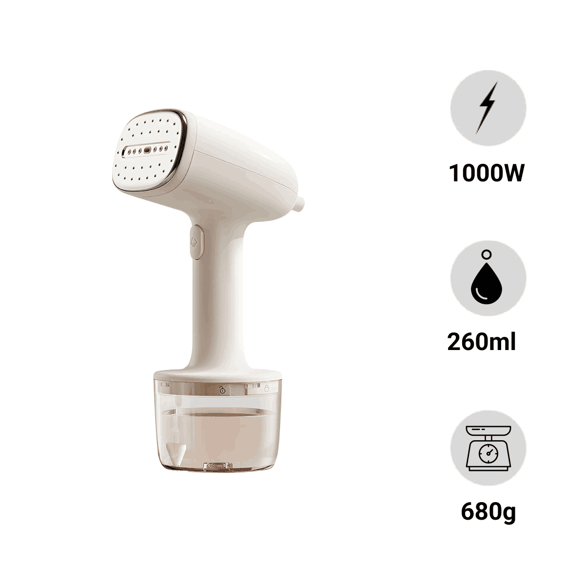 Bàn ủi hơi nước cầm tay 1000W Bear GTJ-D10M1