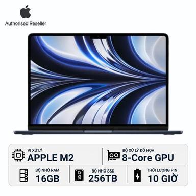 MacBook Air M2 2024 13-inch 16GB/256GB Chính Hãng