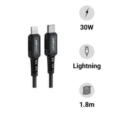 Cáp sạc Acefast Type-C to Lightning 1.8m C4-01