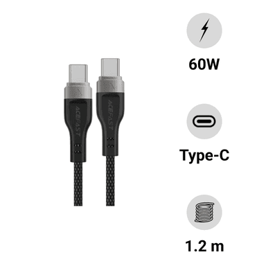 Cáp sạc Acefast USB-C to USB-C Magnetic 1.2m C11-03