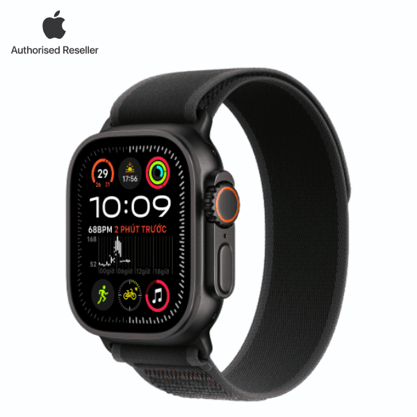 Apple Watch Ultra 2 (2024) 49mm (LTE) Viền Titan - Dây Trail S/M