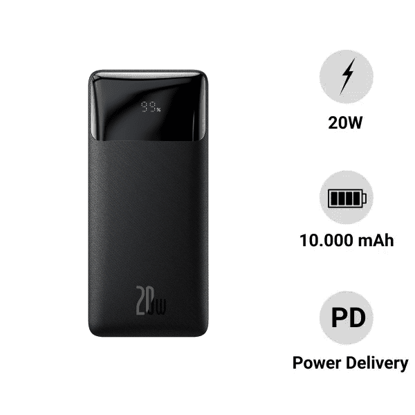 Pin sạc dự phòng Baseus BiPow 10.000mAh 20W