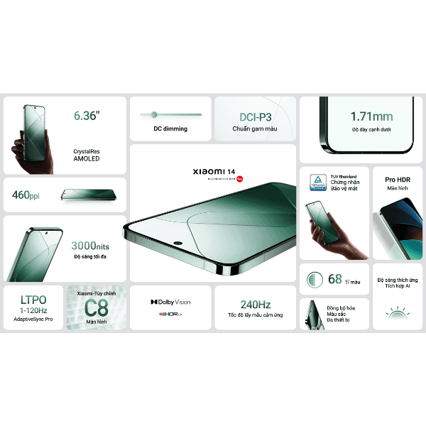 Xiaomi 14 5G 256GB Chính Hãng