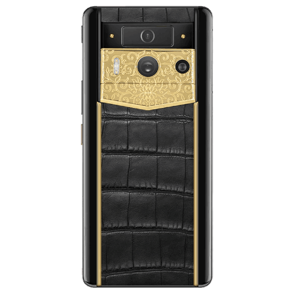 METAVERTU 2 MAX Custom Made Lotus Cluster Alligator Black