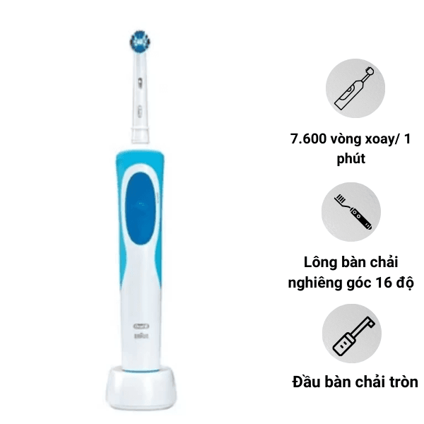 Bàn chải điện Oral-B Vitality Ultrathin D12.513 Chính Hãng