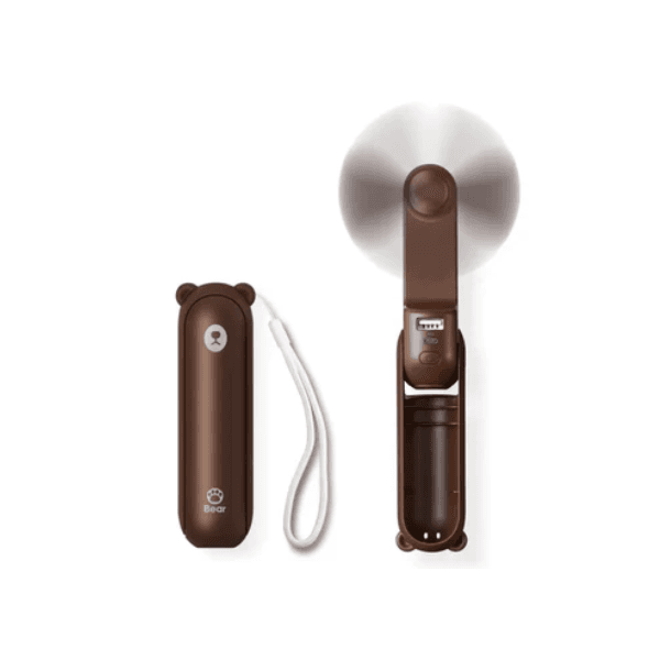 Quạt cầm tay mini 3in1 Jisulife F8X 4800mAh Chính Hãng