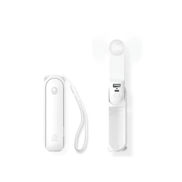 Quạt cầm tay mini 3in1 Jisulife F8X 4800mAh Chính Hãng