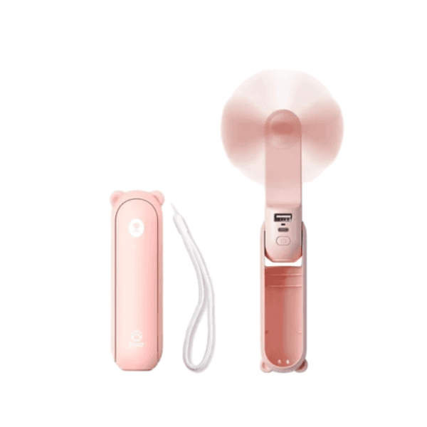 Quạt cầm tay mini 3in1 Jisulife F8X 4800mAh Chính Hãng