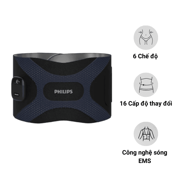 Máy massage đai bụng Philips PPM4331 Chính Hãng