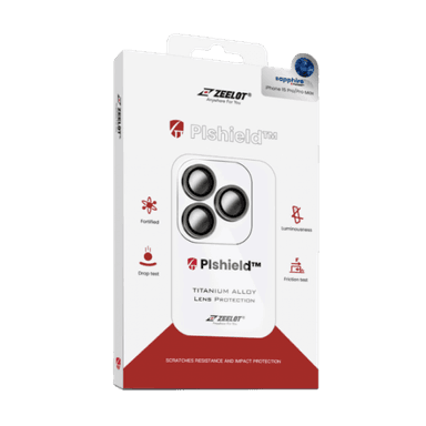 Dán cường lực camera iPhone 15 Pro/15 Pro Max Zeelot Pishield