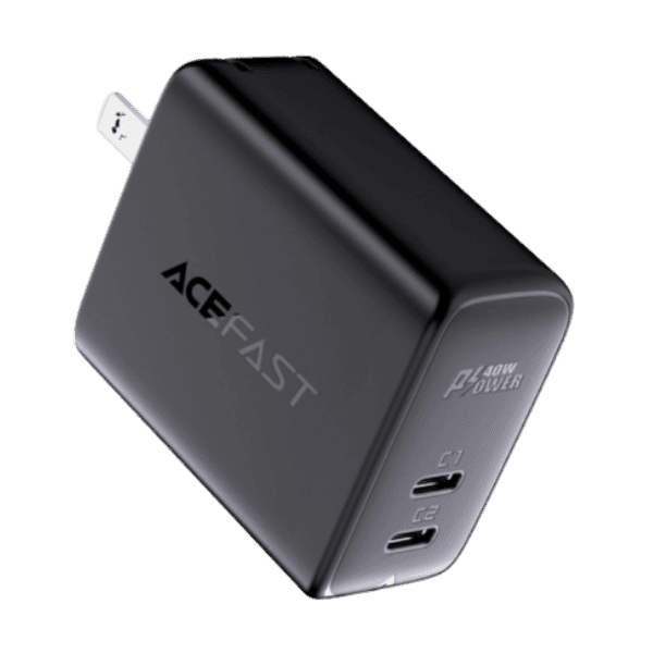 Củ sạc Acefast PD3.0 40W 2 cổng USB-C (US) A11