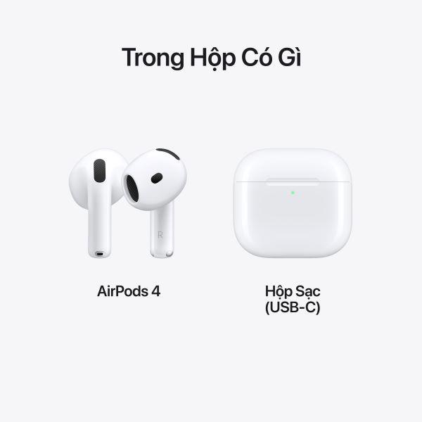 Tai nghe Apple AirPods 4 Chính Hãng