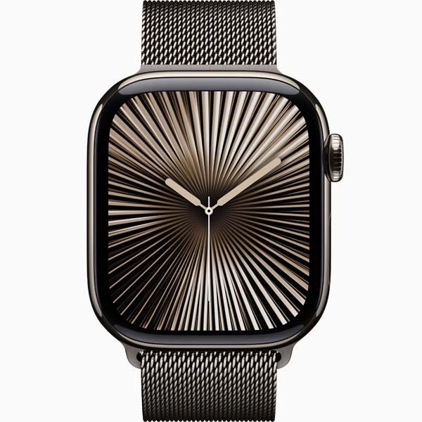 Apple Watch Series 10 46mm (LTE) Viền titan - Dây milanese size M/L