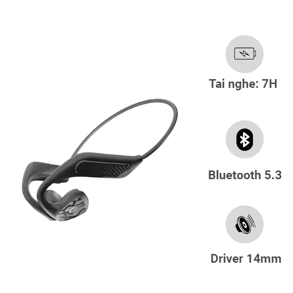 Tai nghe Bluetooth thể thao dẫn khí truyền âm Soul Openear Plus