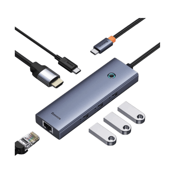 Cổng chuyển Baseus UltraJoy Series 6 Port