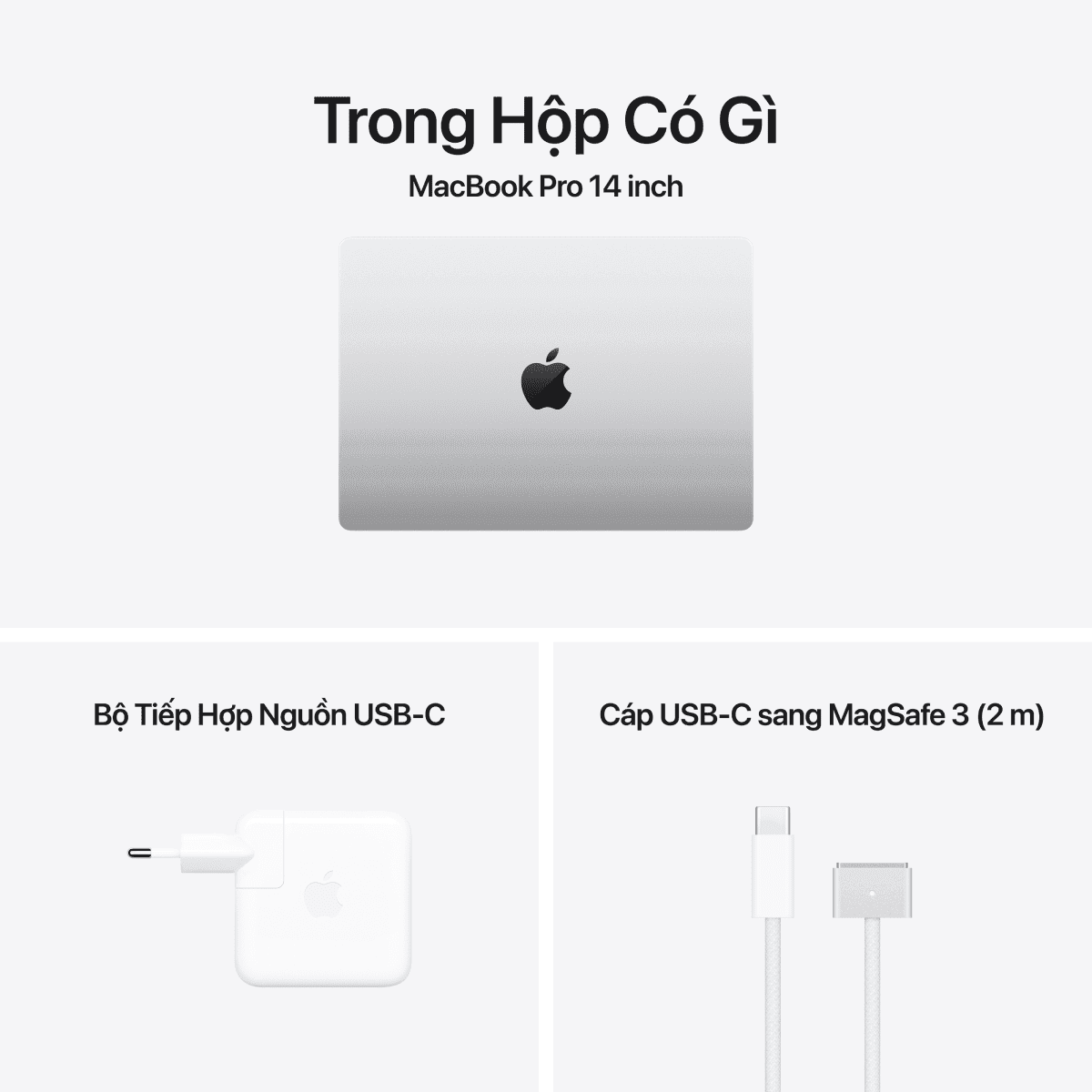 MacBook Pro 2024 14-inch M4 10‑core CPU | 10‑core GPU 16GB/512GB Chính Hãng