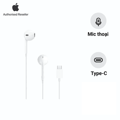 Tai nghe Apple Earpods with Type-C Connector (MYQY3ZA/A) Chính Hãng