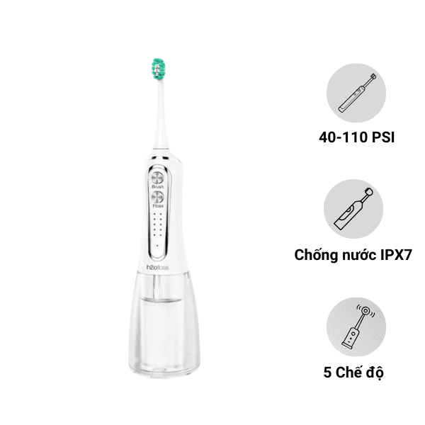 Máy tăm nước siêu âm H2OFloss HF-S01