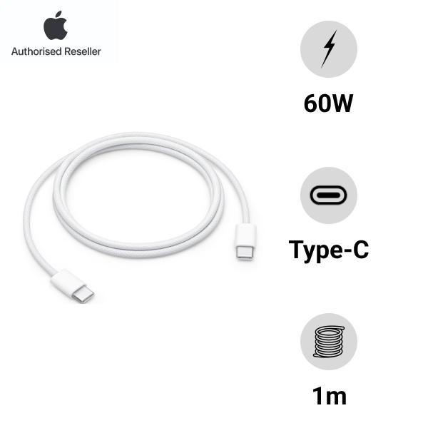 Cáp sạc Apple USB-C sang Type-C 60W (1m) Chính Hãng