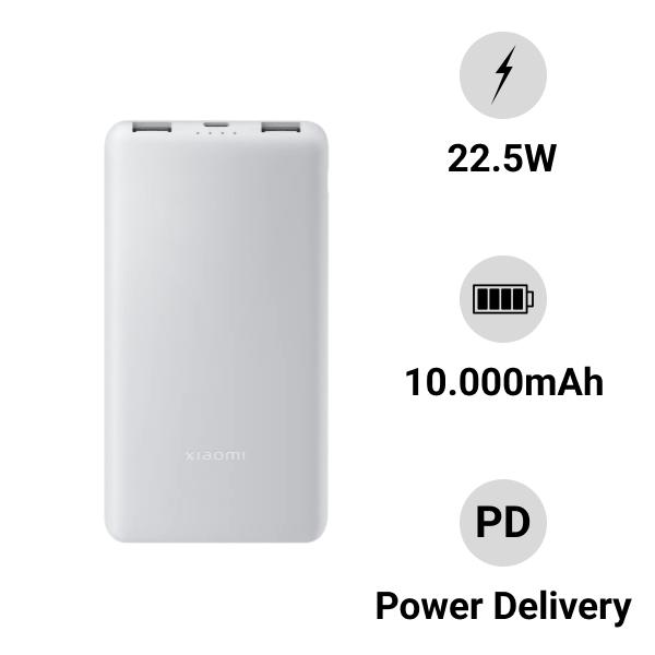 Pin sạc dự phòng Xiaomi Power Bank 10.000mAh 22.5W Lite TH