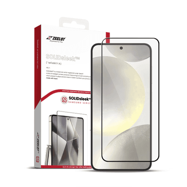 Dán kính cường lực Samsung Galaxy S25 Plus Zeelot Solidsleek 2.5D