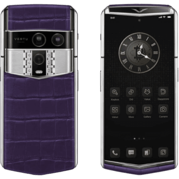 Vertu Agent Q Silver Advanced Set Grape Purple Alli 1TB