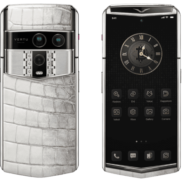 Vertu Agent Q Silver Advanced Set Himalaya Alli 1TB