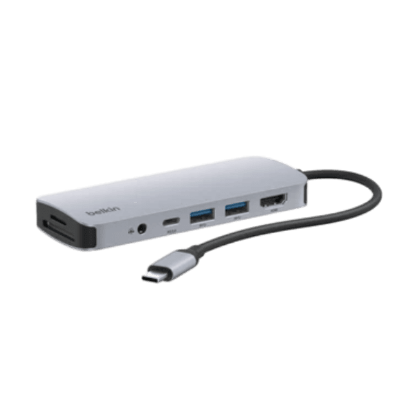 Hub chuyển đổi Belkin USB-C Multimedia 7in1 4K60