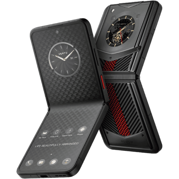Vertu Ironflip Basic Blc/Bls Carbon Texture Auspicious Phoenix Bes Fee
