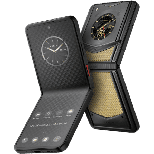 Vertu Ironflip Basic Blc/Bls Carbon Texture Yellow Bes Fee