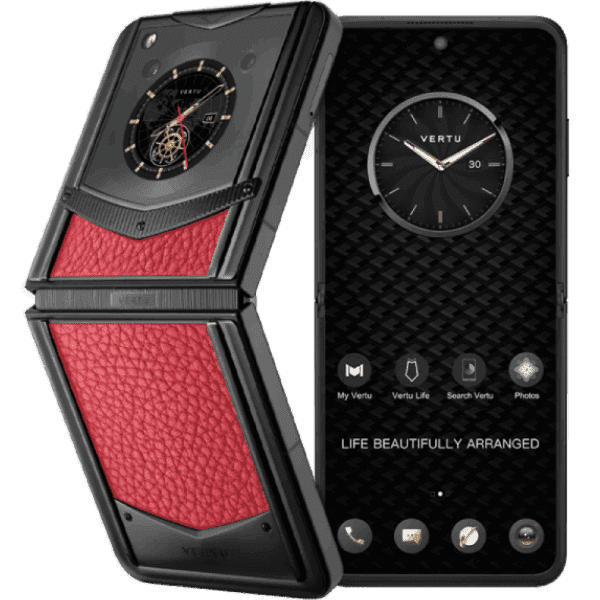 Vertu Ironflip Raspberry Red Calf Bes Fee