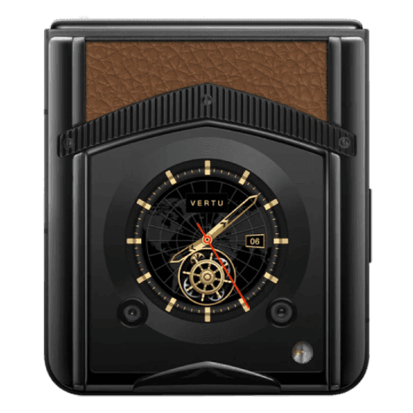 Vertu Ironflip Caramel Brown Calf Bes Fee