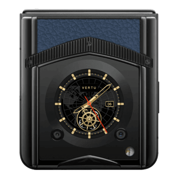 Vertu Ironflip Gentleman Blue Calf Bes Fee