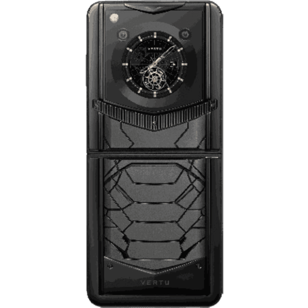 Vertu Ironflip Black Matte Titanium Alloy Mech