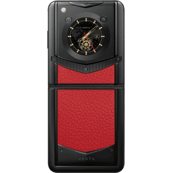 Vertu Ironflip Raspberry Red Calf Bes Fee