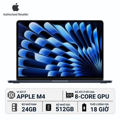 MacBook Air M4 15-inch 24GB/512GB Chính Hãng