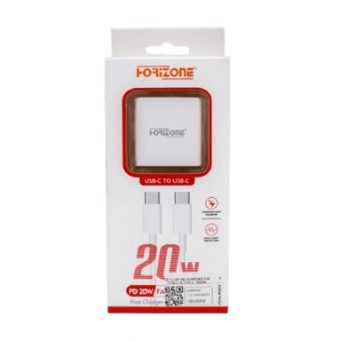 Bộ củ cáp sạc Horizone 20W Type-C to Type-C