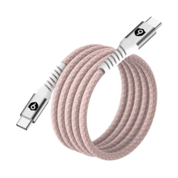 Cáp sạc từ tính tự cuộn 9FIT USB-C to USB-C 1M